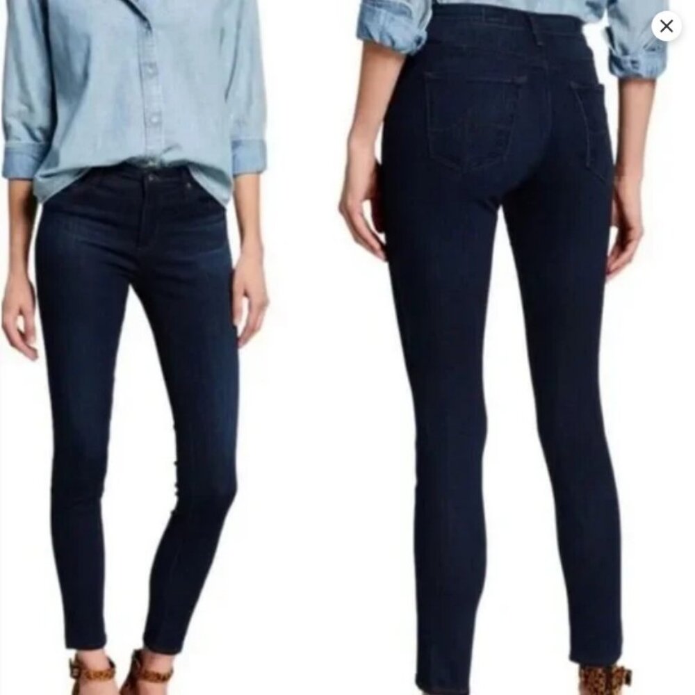 AG Adriano Goldschmied The Legging Super Skinny Ankle Jeans Size 27R #2097